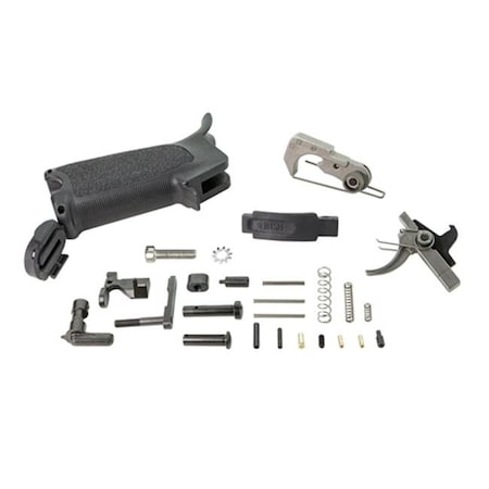 Bravo Company Usa Bravo Company USA BCM-ELPK-BLK Ar15 Enhanced Lower Parts Kit; Black BCM-ELPK-BLK